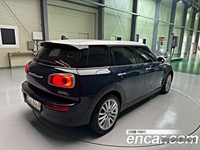 MINI COOPER D CLUBMAN 2016 — 168 319 км, синий, Корея — под ключ — фото 5