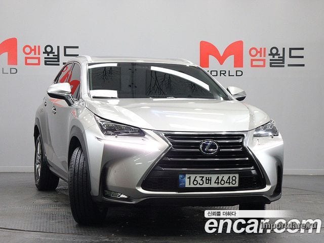 LEXUS NX300H 2017 — 149 065 км, светло-золотистый, Корея — под ключ — фото 1