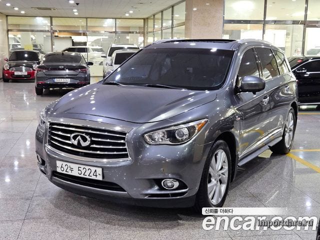 INFINITI QX60 2015 — 136 686 км, серый, Корея — под ключ — фото 1