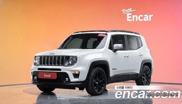 JEEP RENEGADE 2022 — 12 515 км, белый, Корея — под ключ — фото 2