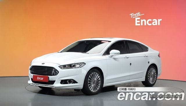 FORD MONDEO 2016 — 116 206 км, белый, Корея — под ключ — фото 2