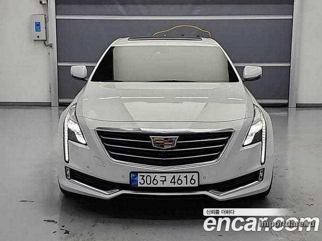 CADILLAC CT6 2018 — 107 489 км, белый, Корея — под ключ — фото 2