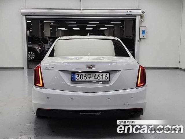 CADILLAC CT6 2018 — 107 489 км, белый, Корея — под ключ — фото 3
