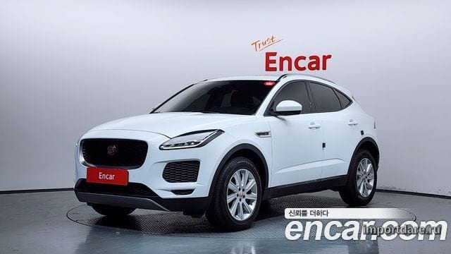 JAGUAR E-PACE 2019 — 56 640 км, белый, Корея — под ключ — фото 1