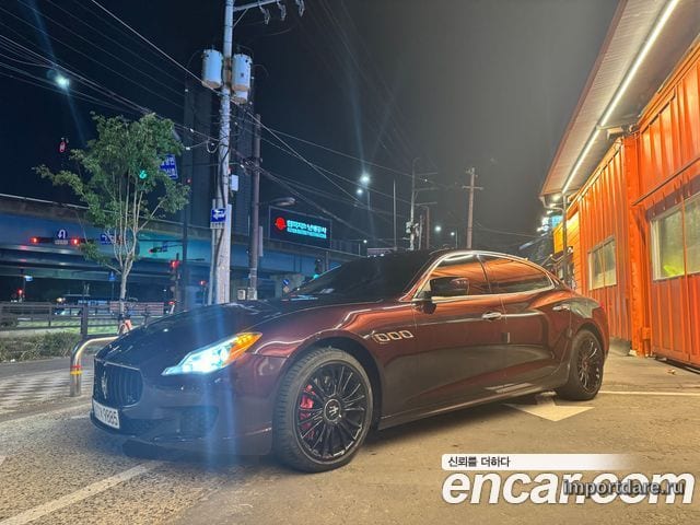 MASERATI QUATTROPORTE 2014 — 155 000 км, Корея — под ключ — фото 2