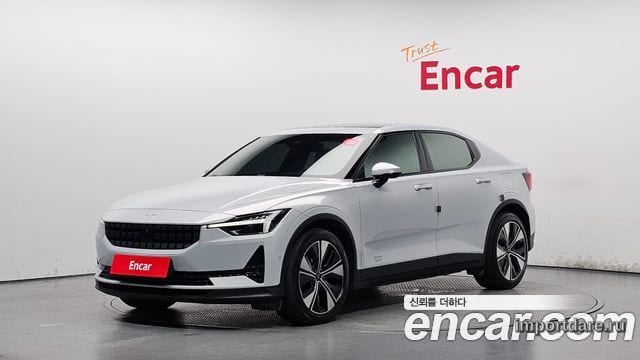 POLESTAR POLESTAR 2 2023 — 58 711 км, серебристо-серый, Корея — под ключ — фото 1