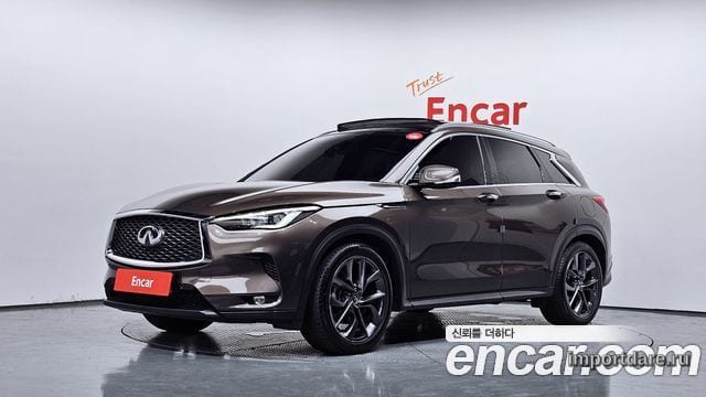 INFINITI QX50 2019 — 39 369 км, коричневый, Корея — под ключ — фото 1