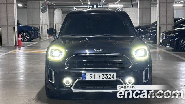 MINI COOPER COUNTRYMAN 2023 — 60 000 км, чёрный, Корея — под ключ — фото 3