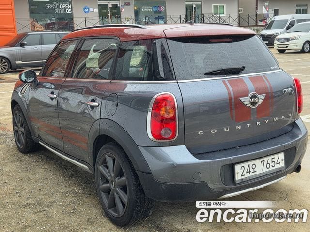 MINI COOPER D COUNTRYMAN 2016 — 151 837 км, голубой, Корея — под ключ — фото 4