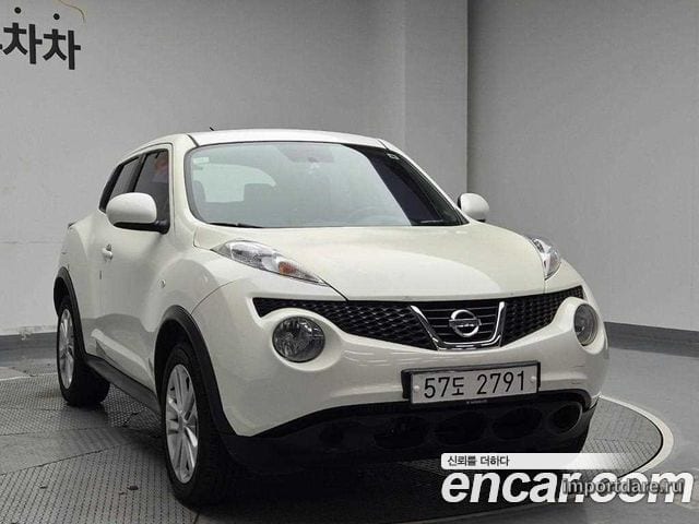 NISSAN JUKE 2014 — 126 991 км, белый, Корея — под ключ — фото 4