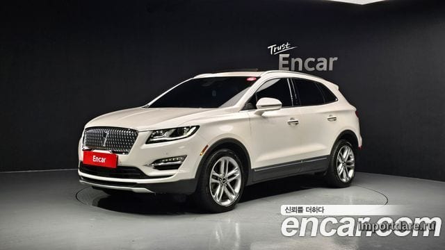 LINCOLN MKC 2019 — 77 736 км, белый, Корея — под ключ — фото 1