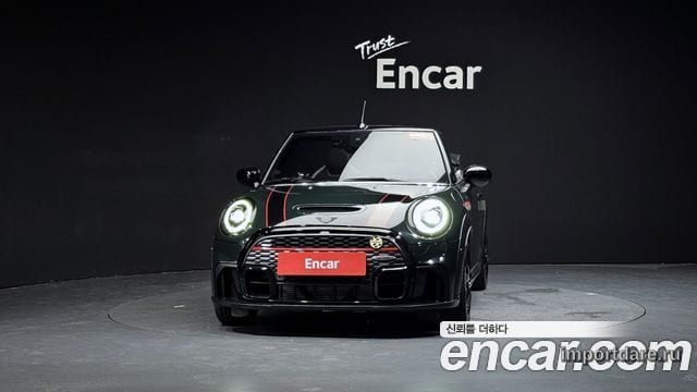MINI COOPER S CONVERTIBLE 2024 — 23 832 км, тёмно-зелёный, Корея — под ключ — фото 3