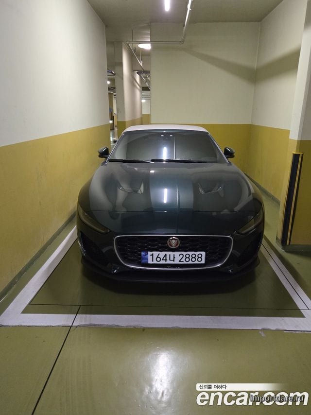 JAGUAR F-TYPE 2023 — 2 500 км, тёмно-зелёный, Корея — под ключ — фото 12