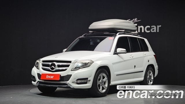 MERCEDES-BENZ GLK-CLASS X204 2013 — 210 574 км, белый, Корея — под ключ — фото 1