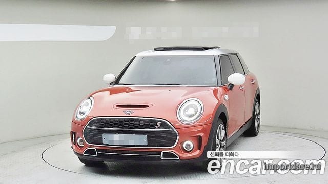MINI COOPER S CLUBMAN 2023 — 6 885 км, оранжевый, Корея — под ключ — фото 1