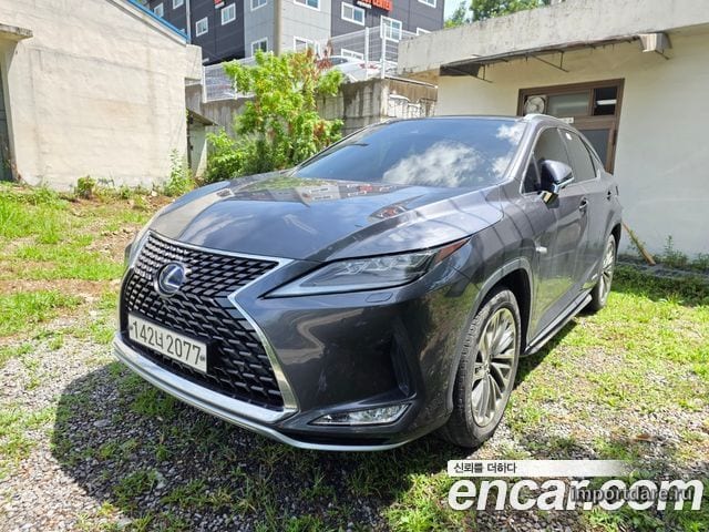 LEXUS RX450H 2022 — 33 334 км, серый, Корея — под ключ — фото 1