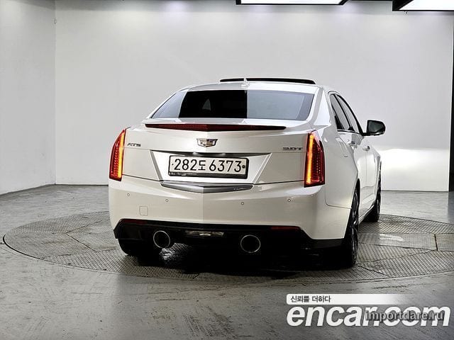 CADILLAC ATS 2016 — 142 600 км, белый, Корея — под ключ — фото 3