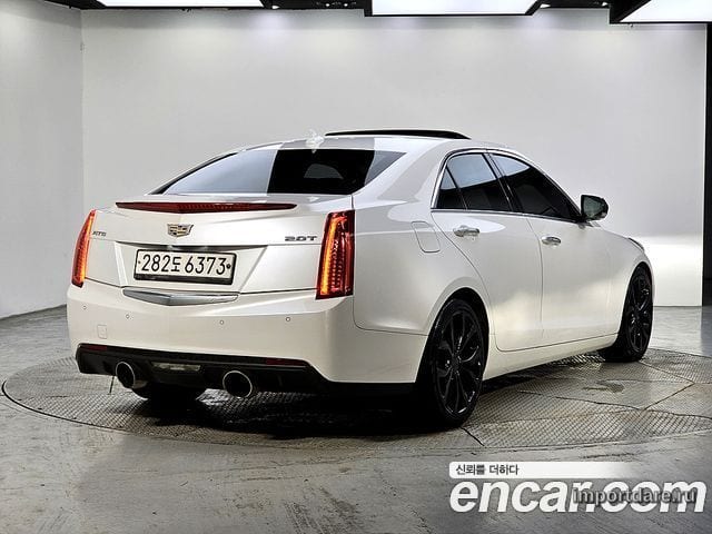 CADILLAC ATS 2016 — 142 600 км, белый, Корея — под ключ — фото 4