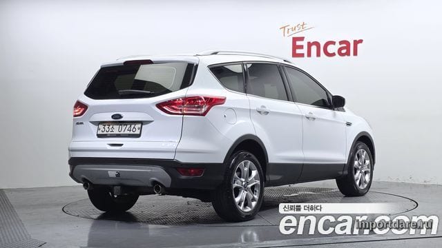 FORD KUGA 2016 — 153 224 км, белый, Корея — под ключ — фото 2
