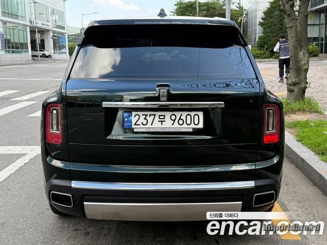 ROLLS-ROYCE CULLINAN 2023 — 15 500 км, тёмно-зелёный, Корея — под ключ — фото 4