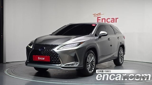 LEXUS RX450HL 2020 — 45 939 км, серебристо-серый, Корея — под ключ — фото 1
