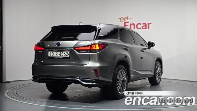 LEXUS RX450HL 2020 — 45 939 км, серебристо-серый, Корея — под ключ — фото 2