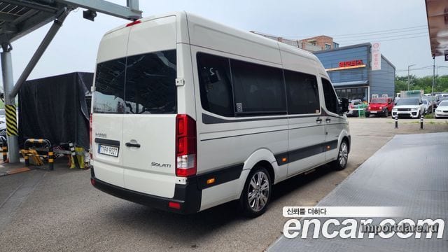 HYUNDAI SOLATI 2025 — 15 274 км, белый-перламутр, Корея — под ключ — фото 2