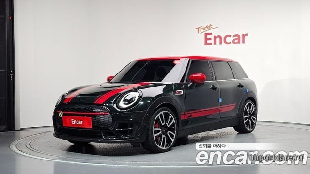 MINI COOPER S CLUBMAN 2023 — 38 852 км, тёмно-зелёный, Корея — под ключ — фото 1
