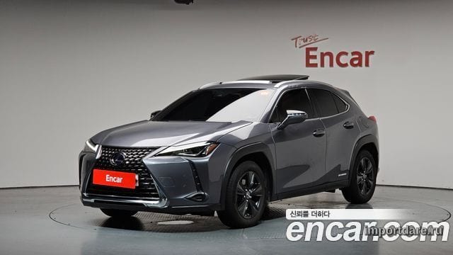 LEXUS UX250H 2019 — 49 354 км, серый, Корея — под ключ — фото 1