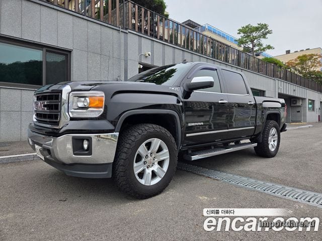 GMC SIERRA 2014 — 95 929 км, чёрный, Корея — под ключ — фото 3