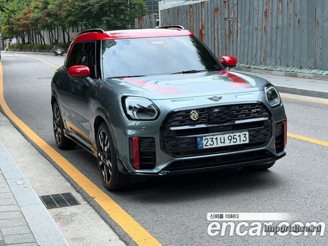 MINI COOPER S COUNTRYMAN 2024 — 21 500 км, бирюзовый, Корея — под ключ — фото 1