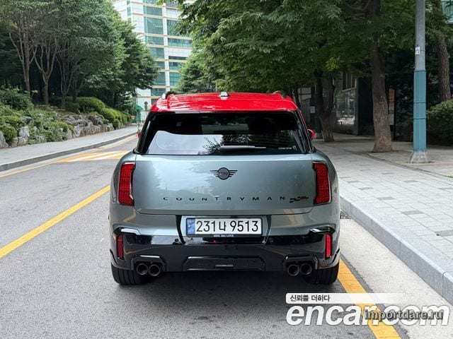 MINI COOPER S COUNTRYMAN 2024 — 21 500 км, бирюзовый, Корея — под ключ — фото 4