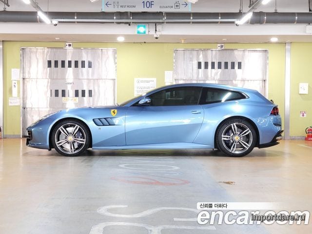 FERRARI GTC4 2019 — 25 900 км, голубой, Корея — под ключ — фото 2