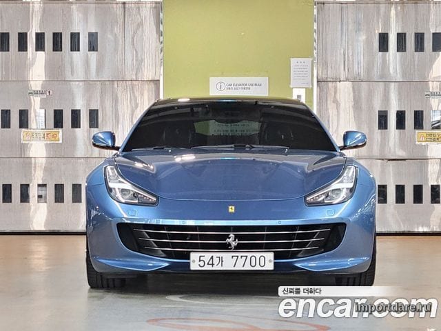 FERRARI GTC4 2019 — 25 900 км, голубой, Корея — под ключ — фото 3