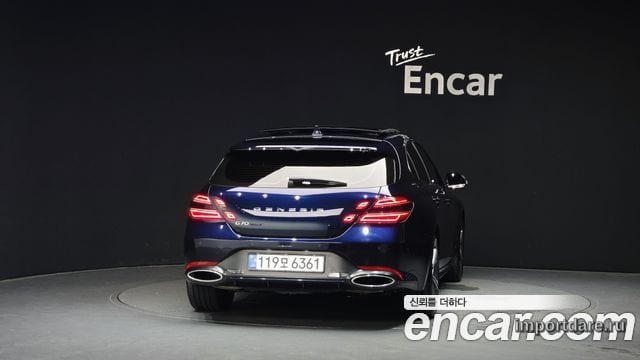 Genesis Shooting Brake сзади