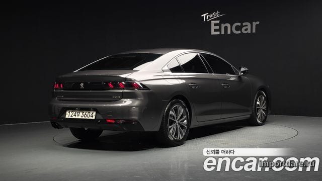 PEUGEOT 508 2019 — 114 739 км, светло-золотистый, Корея — под ключ — фото 2