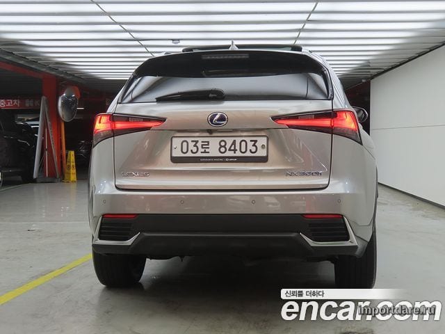 LEXUS NX300H 2018 — 118 597 км, серебристо-серый, Корея — под ключ — фото 3
