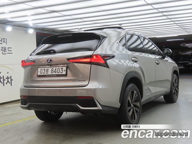 LEXUS NX300H 2018 — 118 597 км, серебристо-серый, Корея — под ключ — фото 4