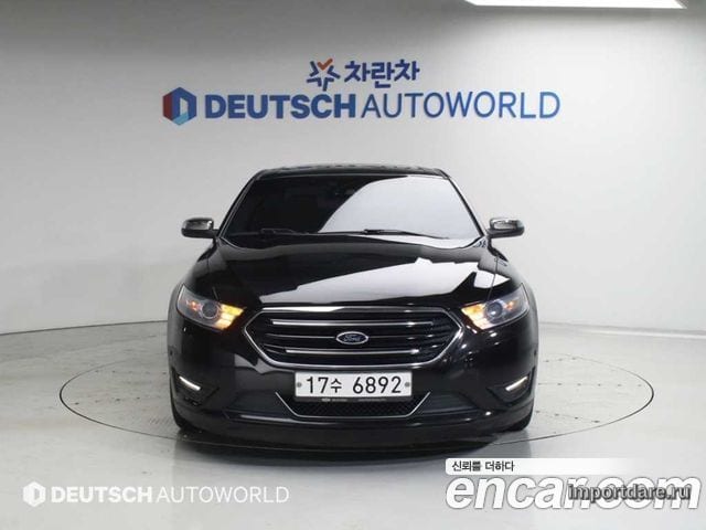 FORD TAURUS 2014 — 93 933 км, чёрный, Корея — под ключ — фото 3