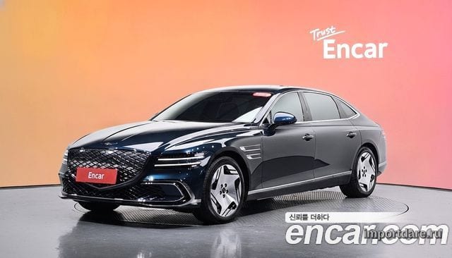 GENESIS ELECTRIFIED G80 2025 — 11 855 км, бирюзовый, Корея — под ключ — фото 2
