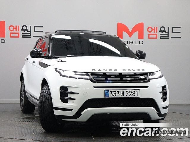 LAND ROVER RANGE ROVER EVOQUE 2026 — 1 442 км, белый, Корея — под ключ — фото 2