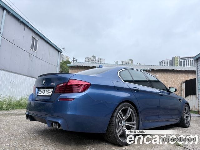 BMW M5 2014 — 156 000 км, синий, Корея — под ключ — фото 2