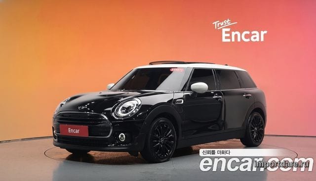 MINI COOPER D CLUBMAN 2021 — 90 468 км, чёрный, Корея — под ключ — фото 2