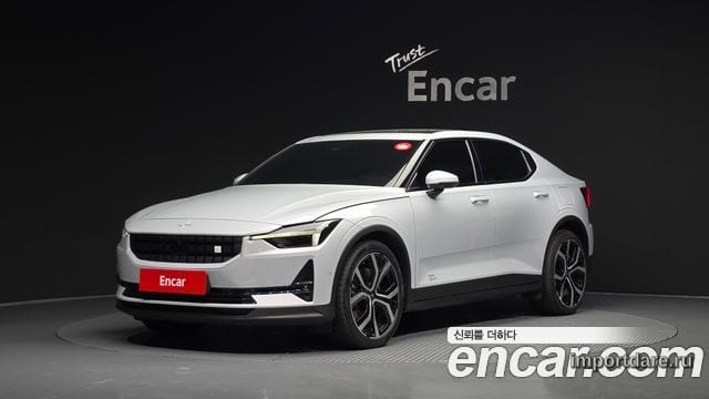 POLESTAR POLESTAR 2 2022 — 75 713 км, светло-серебристый, Корея — под ключ — фото 1