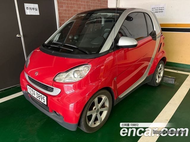 SMART FORTWO COUPE 2010 — 125 000 км, красный, Корея — под ключ — фото 2