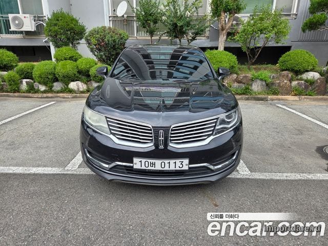 LINCOLN MKX 2016 — 134 100 км, чёрный, Корея — под ключ — фото 1