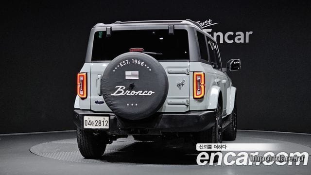 FORD BRONCO 2023 — 30 181 км, светло-серебристый, Корея — под ключ — фото 4