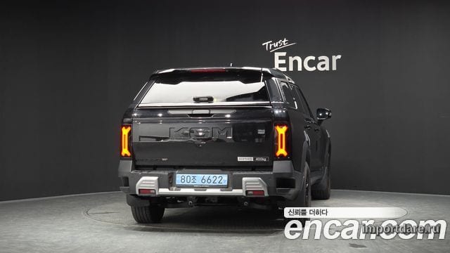 KGM Musso EV сзади
