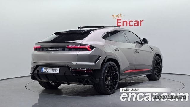 LAMBORGHINI URUS 2025 — 5 684 км, светло-золотистый, Корея — под ключ — фото 2