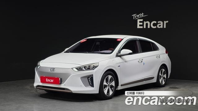 HYUNDAI IONIQ ELECTRIC 2017 — 122 488 км, белый, Корея — под ключ — фото 1